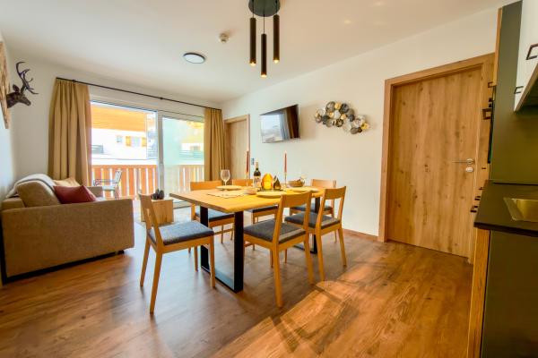 Exclusief appartement met sauna, direct aan de skipiste in Weißpriach - thumbnail 6
