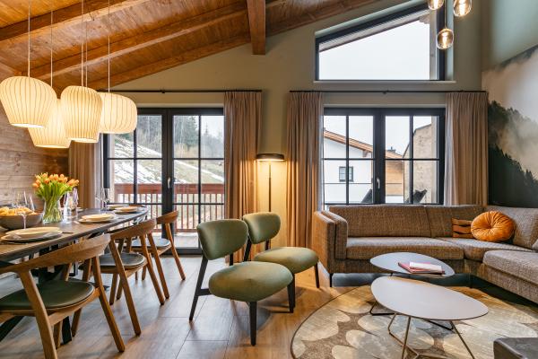 Luxe 8-persoons lodge met privé sauna op 10 minuten van Flachau - thumbnail 3