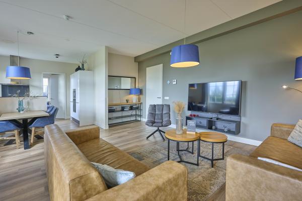 Luxe appartement met sauna en tuin, 14m van het strand in Colijnsplaat - thumbnail 5