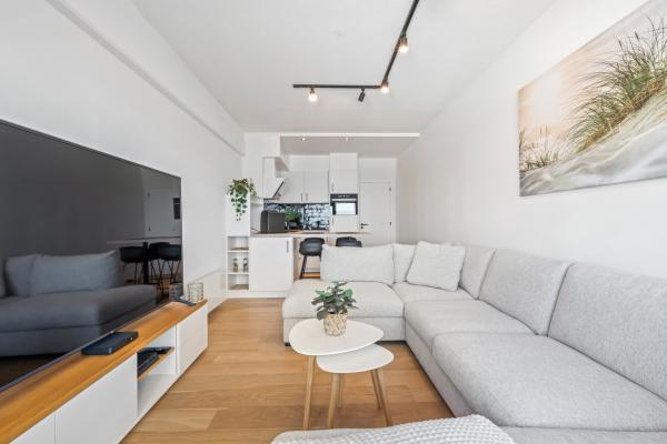 Zonnig appartement met frontaal zeezicht op 20 meter van het strand - thumbnail 3