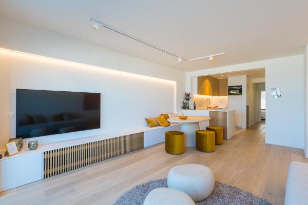 Frontaal zeezicht appartement voor 5 op 10 meter van het strand in Middelkerke - thumbnail 4