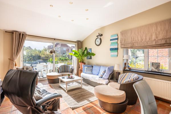 Vakantiehuis Le Palmier: 8 personen, tuin & sauna, 400m van strand in Koksijde - thumbnail 5