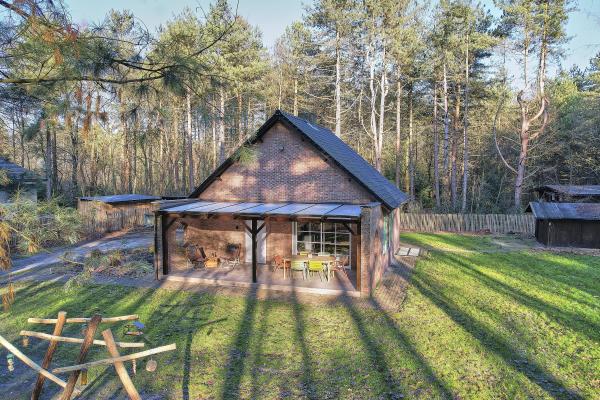 Vrijstaande boslodge voor 5 in stiltegebied De Liereman, Oud-Turnhout - thumbnail 2