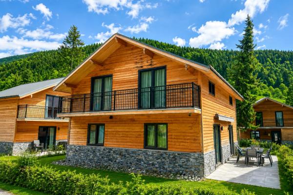 Chalet met sauna direct aan de Afritzer See voor 8 personen - thumbnail 1