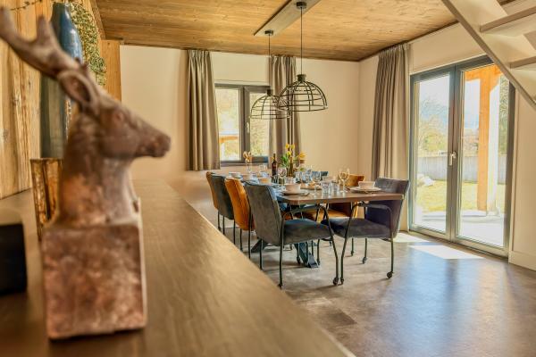 Royaal chalet met sauna en terras vlakbij de Afritzer See voor 8 personen - thumbnail 4