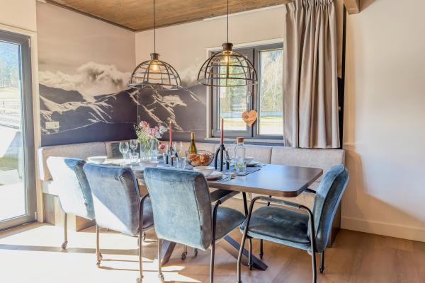 Chalet aan de Afritzer See met privé sauna en uitzicht op de Alpen - thumbnail 4