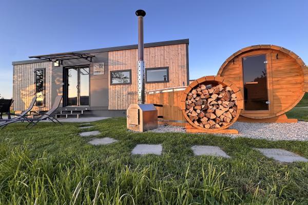 Chalet met sauna, hottub en uitzicht op het meer in het Beierse Woud - thumbnail 2