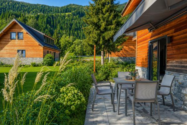Chalet met sauna en panoramisch uitzicht op de Afritzer See - thumbnail 2