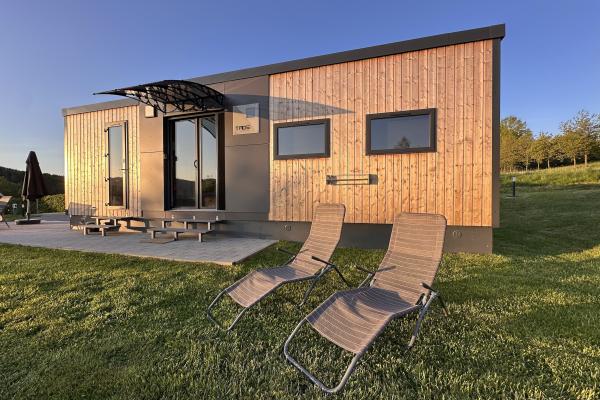 Tiny-Chalet aan het Eixendorfermeer in Beieren – 6 personen, 200m van het water - thumbnail 1