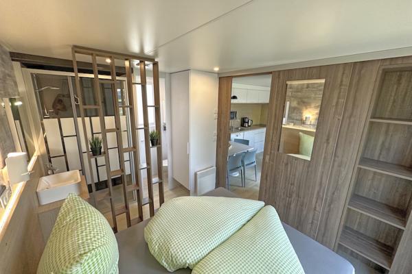 Tiny-Chalet direct aan het Eixendorfer See in Beieren - thumbnail 4