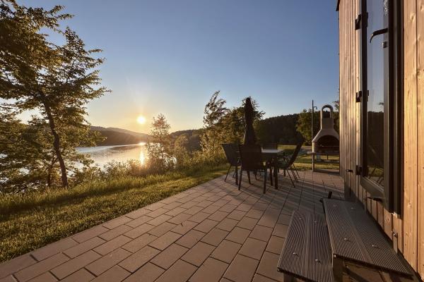 Tiny-Chalet direct aan het meer in Beiers natuurpark – 6 personen - thumbnail 3
