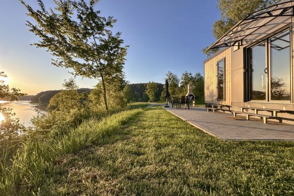 Tiny-Chalet direct aan het meer in Beiers natuurpark – 6 personen - thumbnail 2