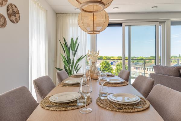 Luxe penthouse met panoramisch uitzicht op de haven van Kortgene - thumbnail 3