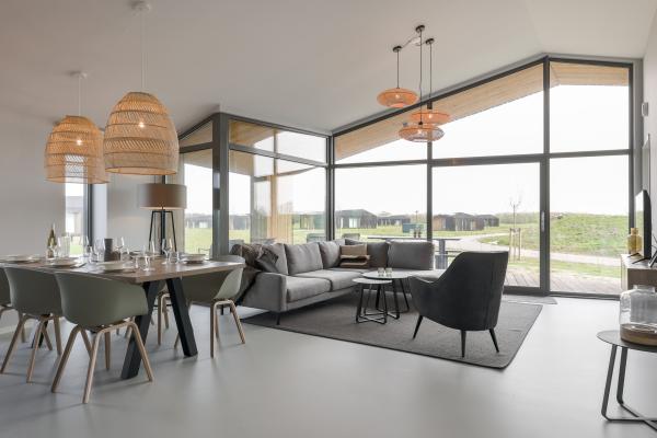 Modern vakantiehuis met polderuitzicht nabij Oosterschelde en stranden - thumbnail 2
