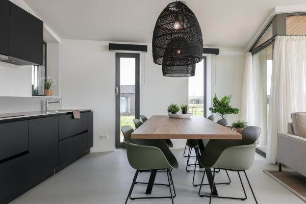 Modern vakantiehuis met wijds uitzicht over Zeeuwse polders, nabij strand - thumbnail 4
