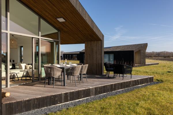 Vrijstaand natuurhuis met airco en uitzicht over het Zeeuwse polderlandschap - thumbnail 2