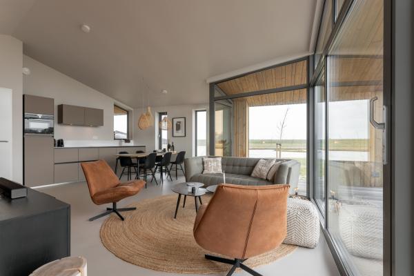 Natuurhuis met meergezicht in polderlandschap van Wissenkerke, Zeeland - thumbnail 3