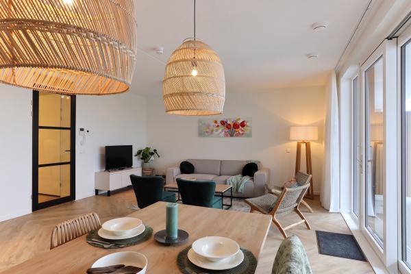 Modern appartement met balkon aan de haven van Kamperland - thumbnail 4