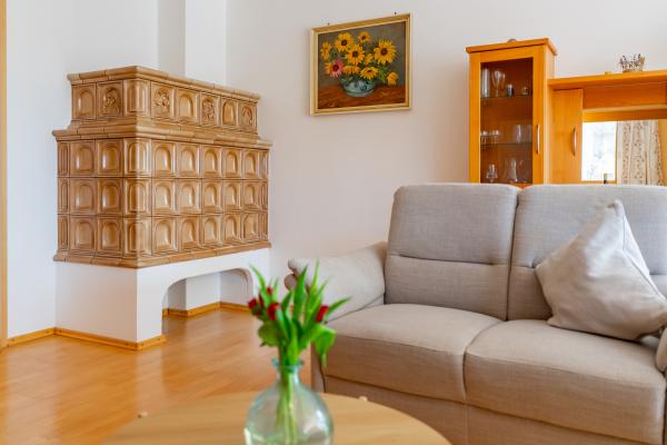 Licht appartement met serre & grote tuin in Saalfelden, vlakbij skilift - thumbnail 6