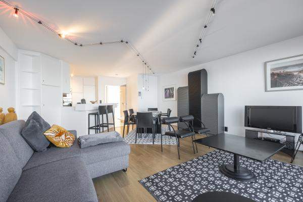 Zonnig appartement op de 7e verdieping met zeezicht en twee terrassen - thumbnail 5
