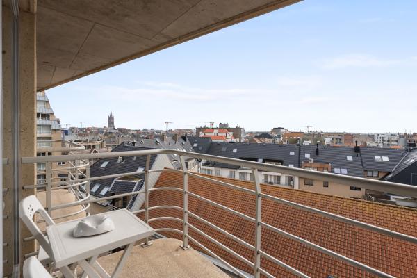 4-persoons zonnig appartement met zeezicht in centrum Blankenberge - thumbnail 3