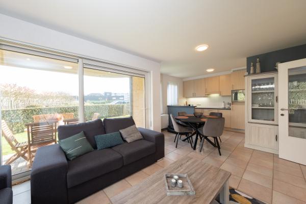 Gelijkvloers appartement met tuin op 300m van zee in Middelkerke - thumbnail 4