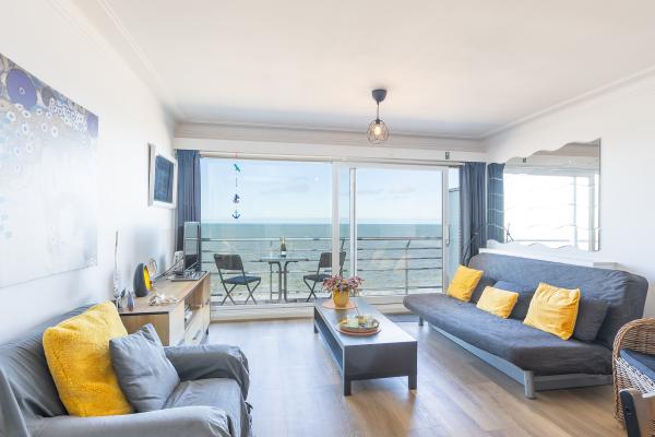 Modern zeezicht appartement op de 6e verdieping in Middelkerke - thumbnail 1