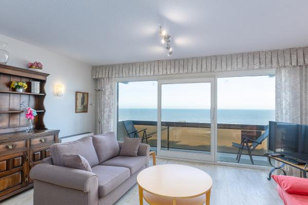Zonovergoten appartement op de 7e verdieping met zeezicht en garage in Middelkerke - thumbnail 2