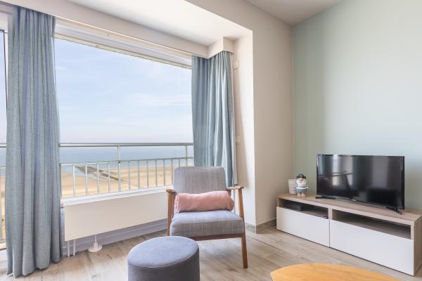 Centraal gelegen appartement in Middelkerke met frontaal zeezicht · 75 m² - thumbnail 3
