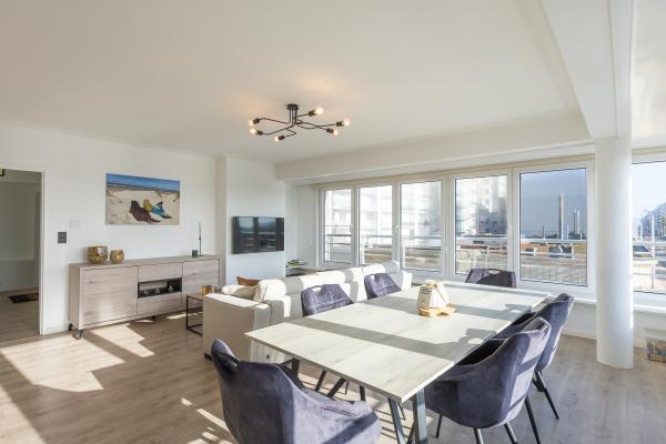 Licht hoekappartement voor 6 op 25 meter van de Zeedijk in Middelkerke - thumbnail 3