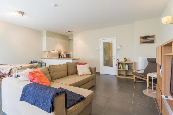 Licht appartement aan zee met terras op 50m van het centrum - thumbnail 2