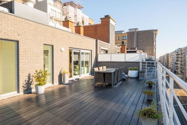 Penthouse Middelkerke: 2 terrassen vlakbij zee, 4 personen - thumbnail 1