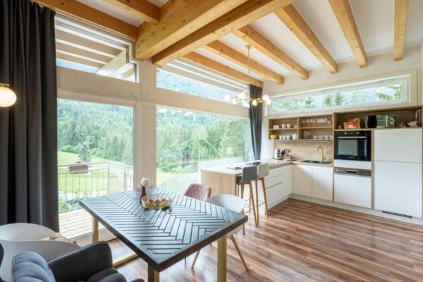 Stijlvol appartement met sauna op 300 meter van skigebied Petzen - thumbnail 4