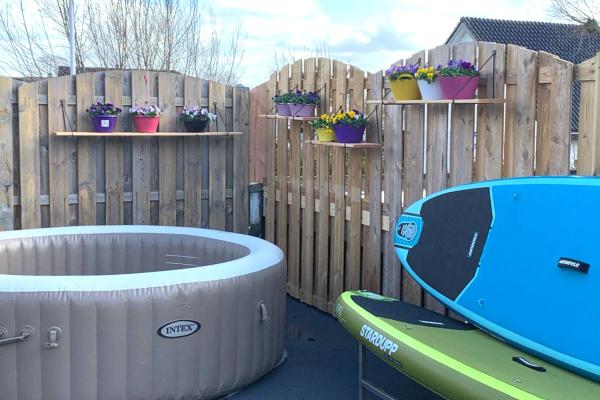 Groepsappartement Kaag: dakterras met spa-bad en watersport aan de haven - thumbnail 4