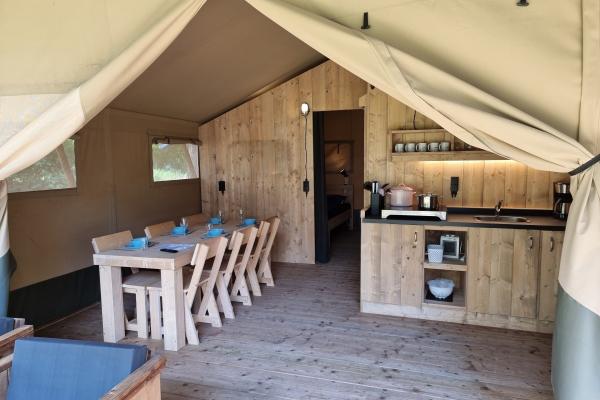 Safarilodge op vakantiepark Drentheland voor 6 personen - thumbnail 1