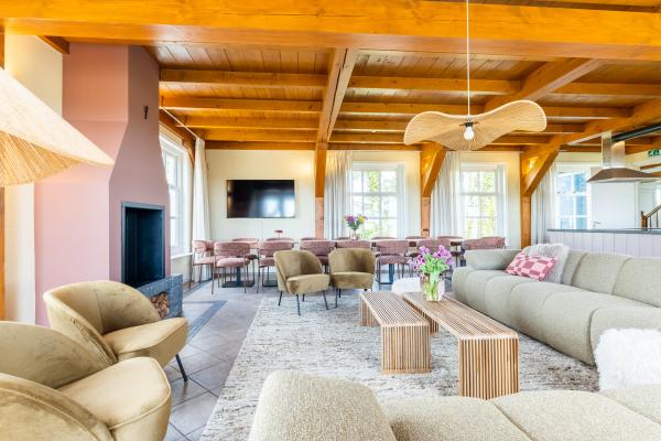 Luxe groepsvilla De Sedyk: 16 pers, hottub, direct aan Waddenzee - thumbnail 6
