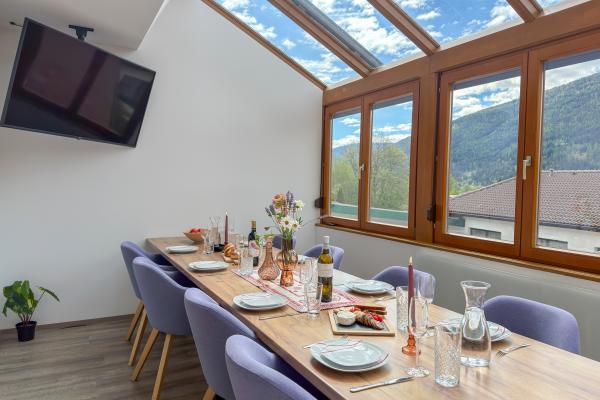 Luxe 14-persoons appartement met serre in Sankt Michael im Lungau - thumbnail 5