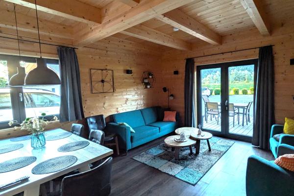 Vrijstaand chalet aan de piste in Rattendorf, 100m van de skilift - thumbnail 4