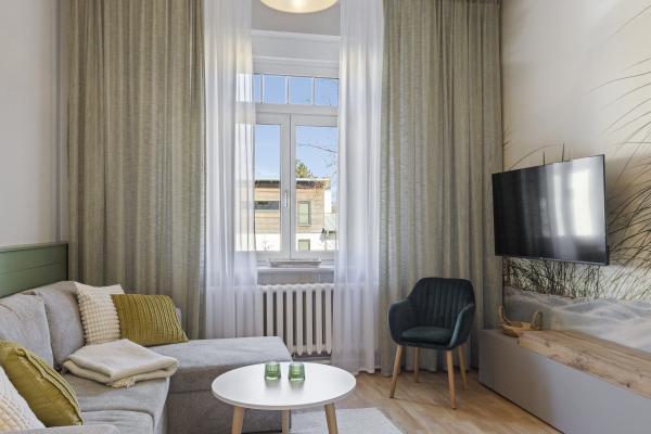 Appartement Villa Erika: Oostzeestrand, bos & centrum op loopafstand - thumbnail 1