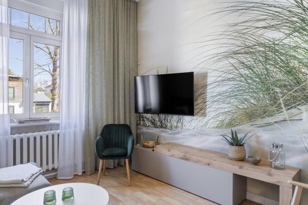 Appartement Villa Erika: Oostzeestrand, bos & centrum op loopafstand - thumbnail 4