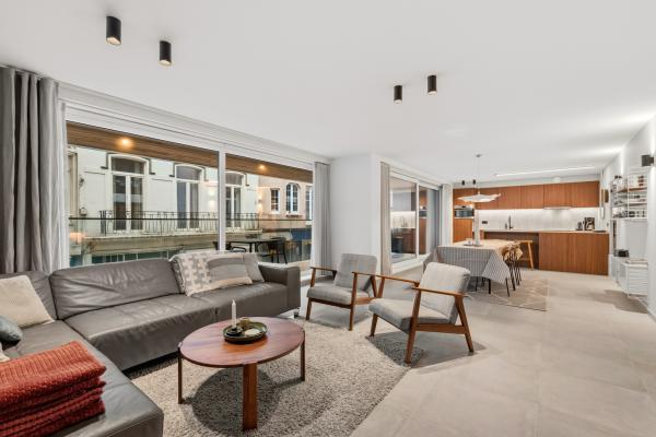 Ruim nieuwbouwappartement voor 7 personen midden in Blankenberge, vlakbij zee - thumbnail 1