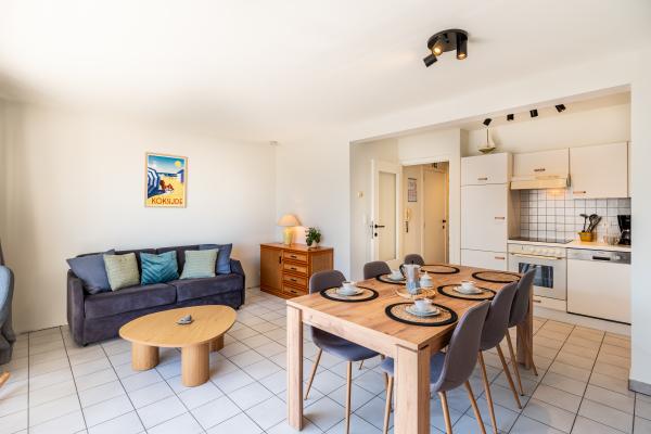 Zonovergoten appartement met zeezicht in het hart van Koksijde - thumbnail 4
