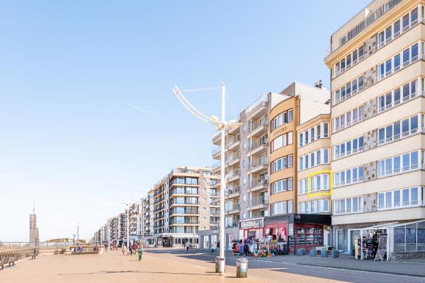 Appartement op zeedijk Koksijde met zeezicht, strand op 10 meter - thumbnail 6