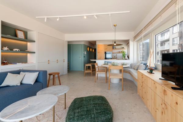 4-persoons hoekappartement met luxe zeezicht in Blankenberge - thumbnail 3