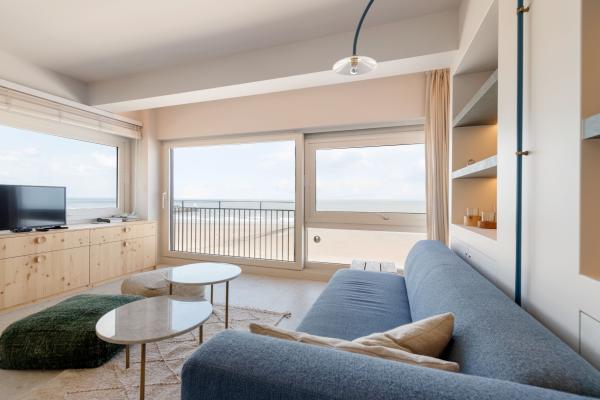 4-persoons hoekappartement met luxe zeezicht in Blankenberge - thumbnail 6