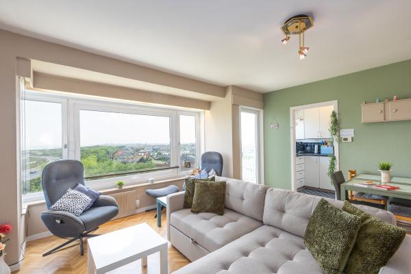 4-persoons modern appartement met zeezicht in centrum Middelkerke - thumbnail 2