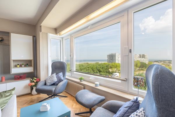 4-persoons modern appartement met zeezicht in centrum Middelkerke - thumbnail 1