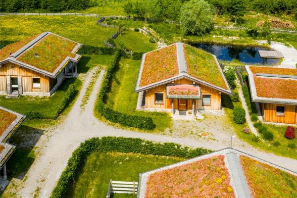 Chalet met Finse sauna en tuin, 5 minuten van Pressegger See - thumbnail 1