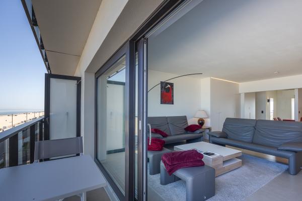 Licht appartement met 2 terrassen en weids uitzicht op zee in Middelkerke - thumbnail 4