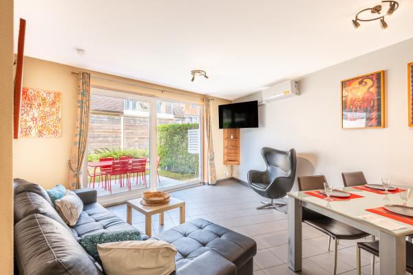 Centraal appartement in Sint-Idesbald, 100 m van zee - thumbnail 3